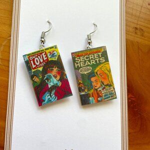New & Unworn: Comic Book Earrings